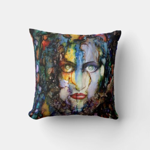 Manifest Destiny Art of Rebecca ODonnell Throw Pillow