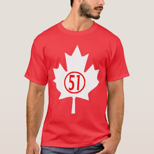 Manifest Destiny Red T-Shirt (Front)