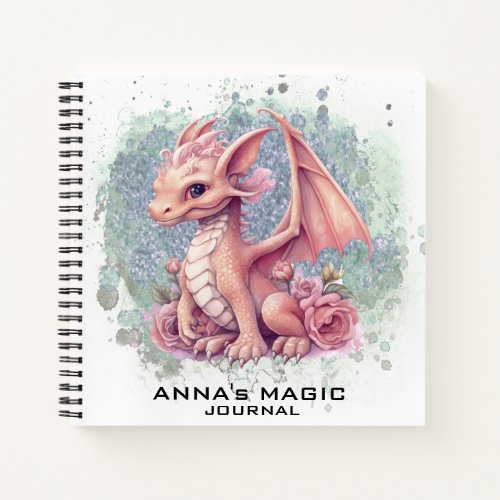  Manifest Law Attraction Cute Baby Dragon AP85 Notebook