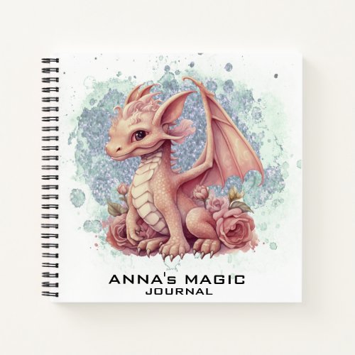  Manifest Law Attraction Cute Baby Dragon AP85 Notebook