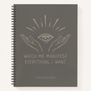 Manifest Mystical Journal, Law of Attraction Notebook