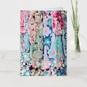 MANIFEST YOUR LOVE & FREINDLINNES WHIT A INVITATIO FOIL GREETING CARD