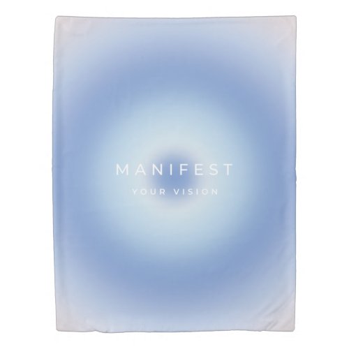 Manifest Your Vision Duvet Cover