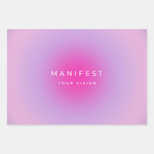 Manifest Your Vision Gradient Wrapping Paper Sheets