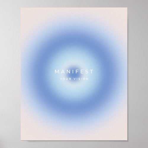 Manifest Your Vision Poster