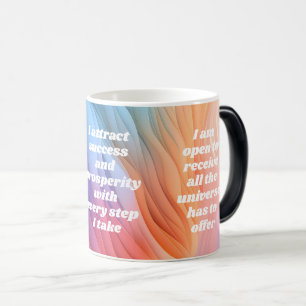 Manifestation Affirmation Color Morph Mug
