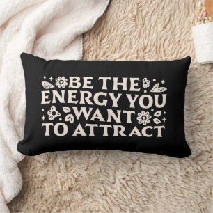 Manifestation affirmations law of attraction lumbar pillow
