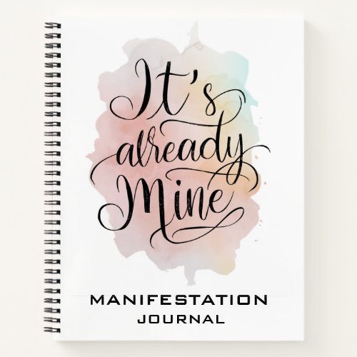  Manifestation AP85  Law of Attraction Notebook