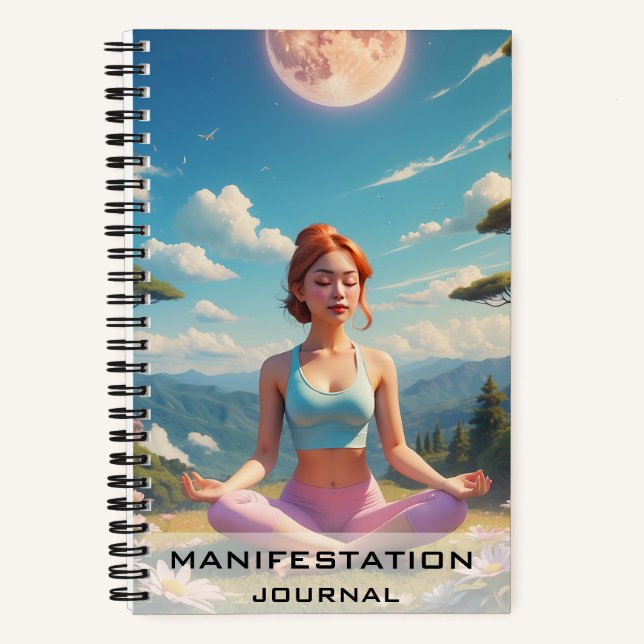 *~* Manifestation AP85 Manifesting Moon Notebook (Front)