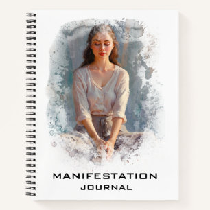 *~* Manifestation AP85 Manifesting Young Girl Notebook