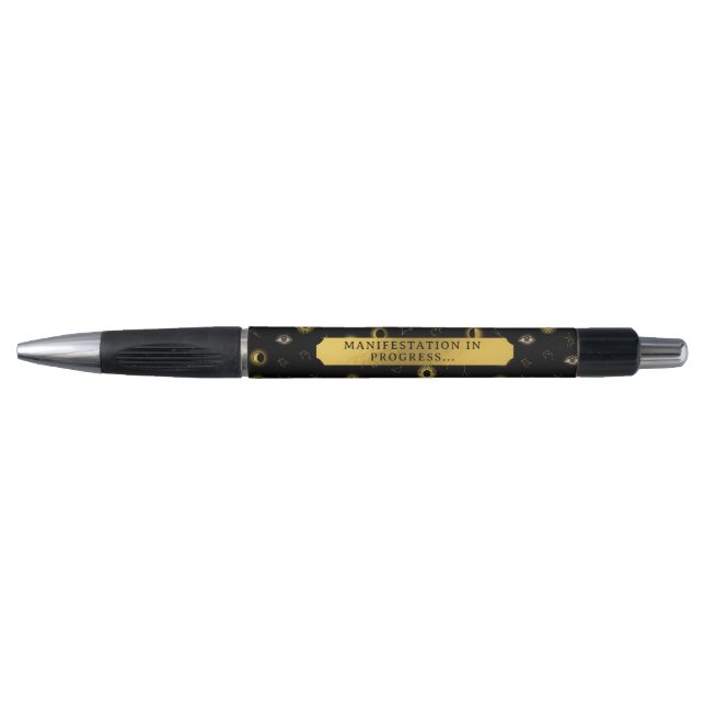 Manifestation Celestial Sun & Moon Zodiac Eye Pen (Front)