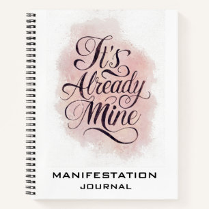 *~* Manifestation  Law of Attraction AP85 Notebook