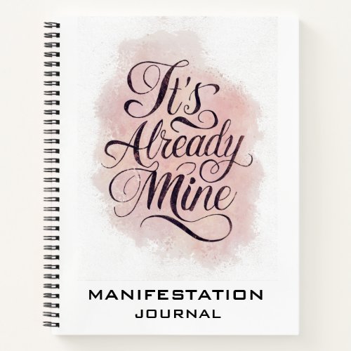  Manifestation  Law of Attraction AP85 Notebook