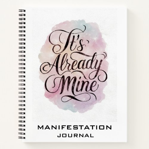  Manifestation Manifesting AP85 Spiral Notebook