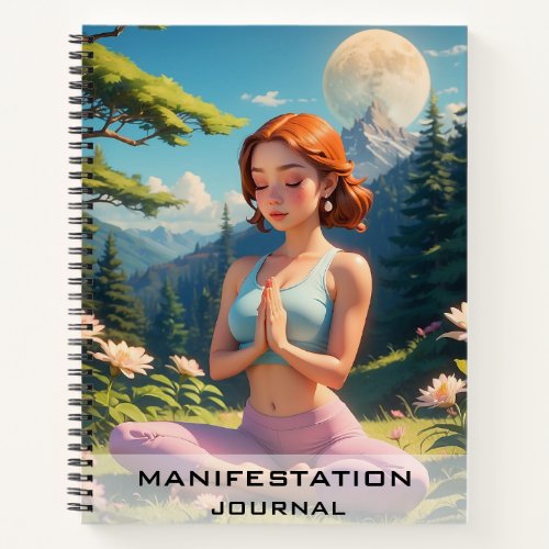  Manifestation Moon AP85 Manifesting Lady Notebook