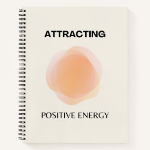 Manifestation, Positive Spiritual, Affirmation Art Notebook