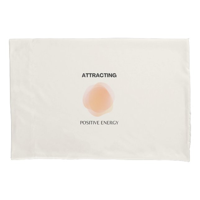 Manifestation, Positive Spiritual, Affirmation Art Pillow Case (Front)