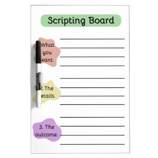 Manifestation Scripting Board