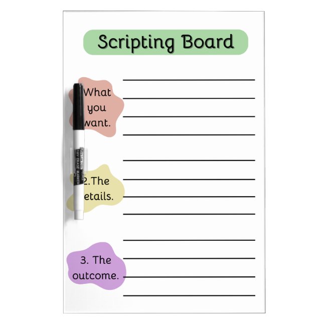Manifestation Scripting Board (Front)