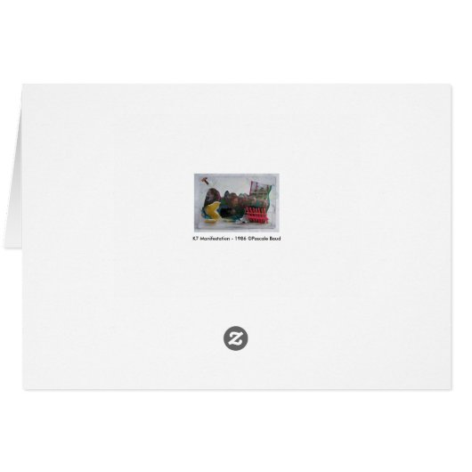 Manifestation Student Strike K7 1986 Mixed-media (Back Horizontal)