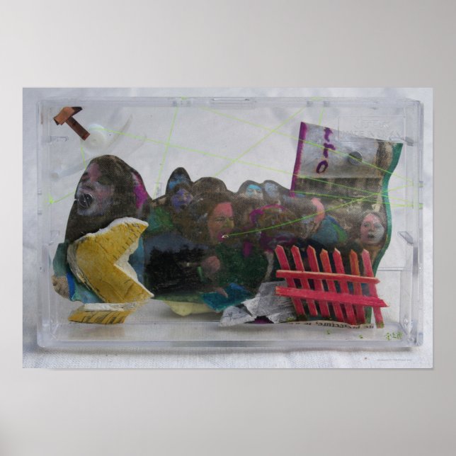 Manifestation Student Strike K7 1986 Mixed-media P Poster (Front)