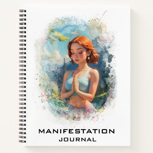  Manifestation Yoga AP85 Manifesting Lady Notebook