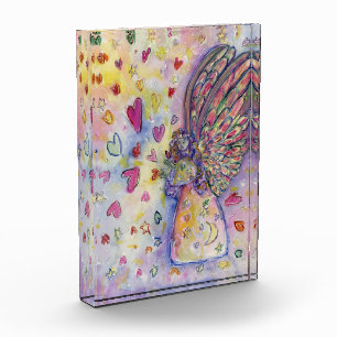 Manifesting Angel Art Paperweight Acrylic Award