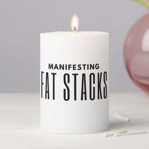 Manifesting Fat Stacks Candle
