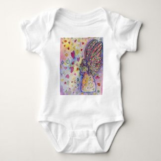 Manifesting Universe Angel Art Baby Bodysuits