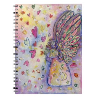 Manifesting Universe Angel Art Journal Notebook