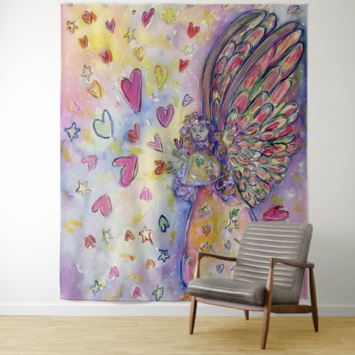 Manifesting Universe Angel Tapestry Wall Art Decor