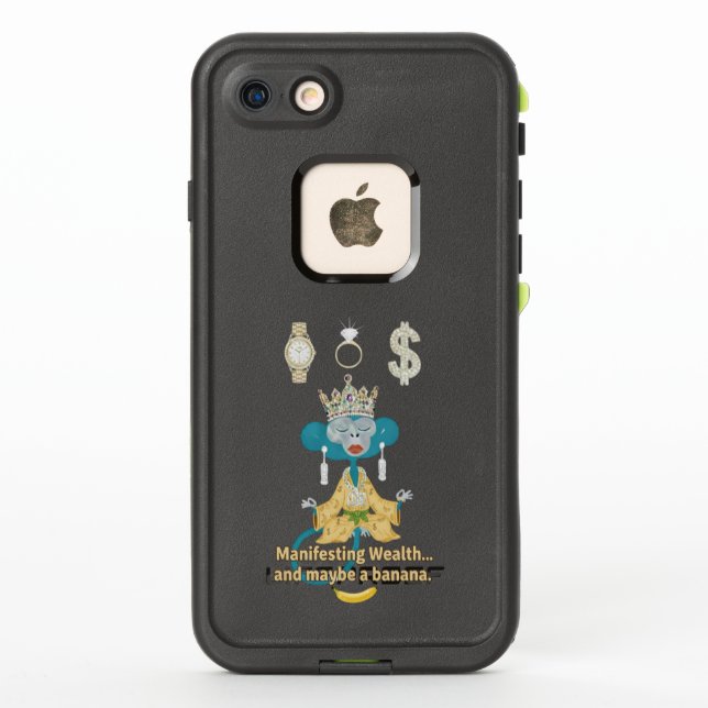 manifesting wealth LifeProof iPhone case (Back)