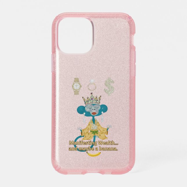 manifesting wealth speck iPhone 11 pro case (Front)