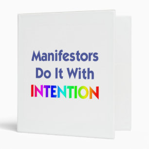 Manifestors Do It With Intention Binder