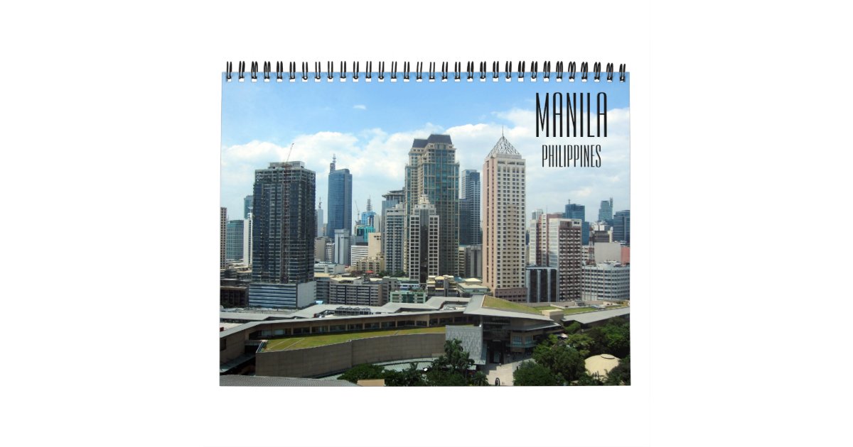 manila 2024 calendar Zazzle