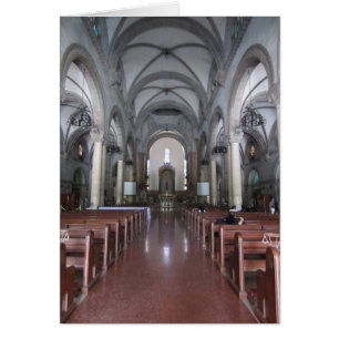 manila cathedral aisle