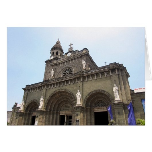 manila cathedrale cards (Front Horizontal)