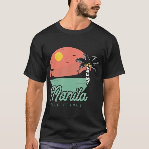 Manila Filipino Pinoy Summer Philippines  T_Shirt