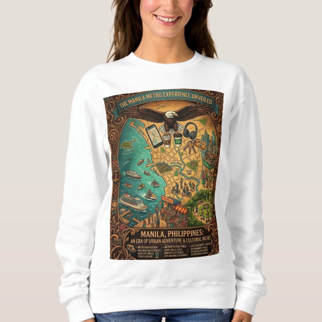 Manila Metro Experience Sweatshirt (Front)
