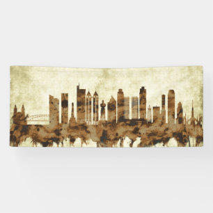 Manila Philippines Cityscape Banner