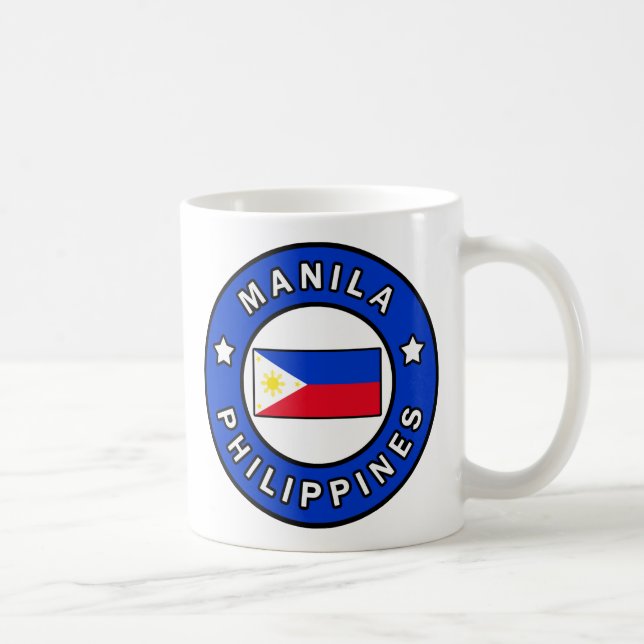 Manila Philippines Coffee Mug (Right)