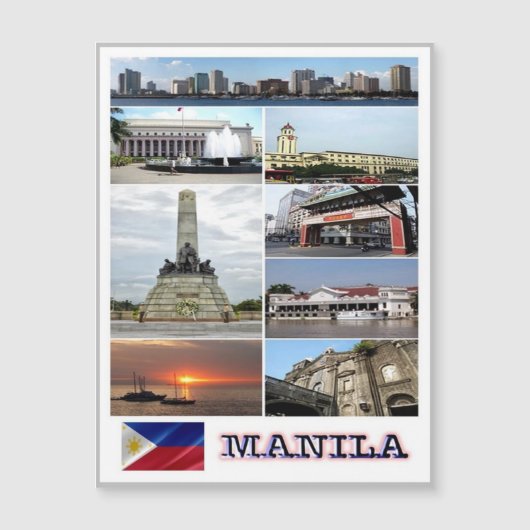 Manila - Philippines - Mosaic - (Front)