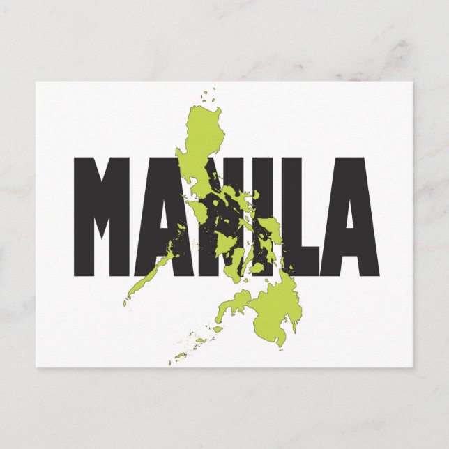 Manila, Philippines Postcard (Front)