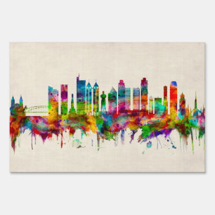 Manila Philippines Skyline Sign