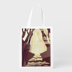 Manila Philippines travel poster. Grocery Bag