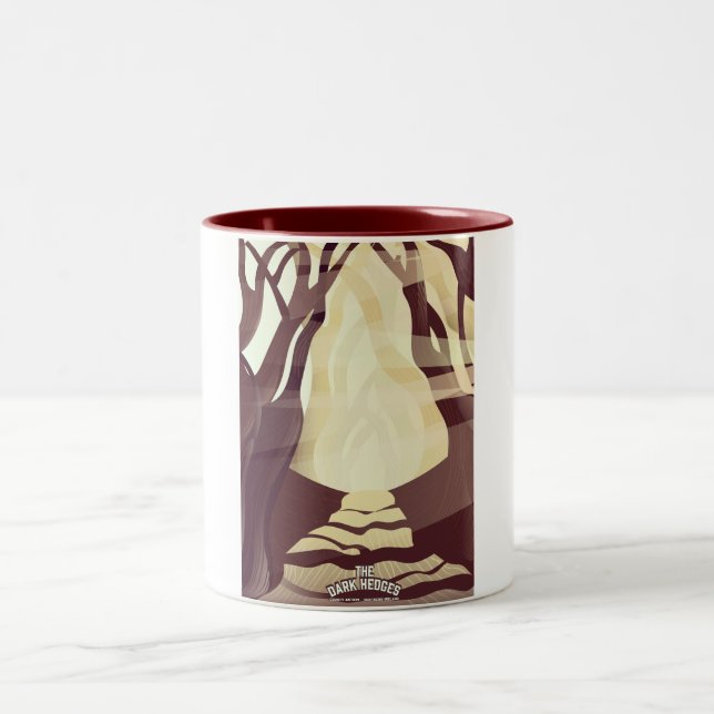 Manila Philippines travel poster. Two-Tone Coffee Mug (Center)
