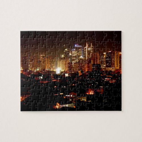 Manila Skyline Jigsaw Puzzle