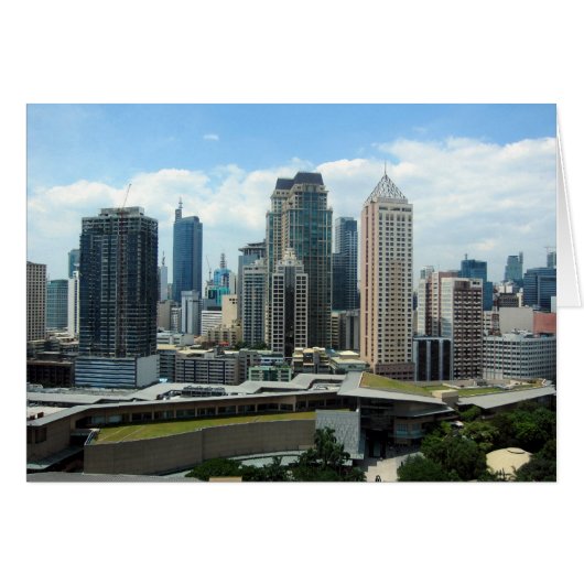 manila skyline view cards (Front Horizontal)