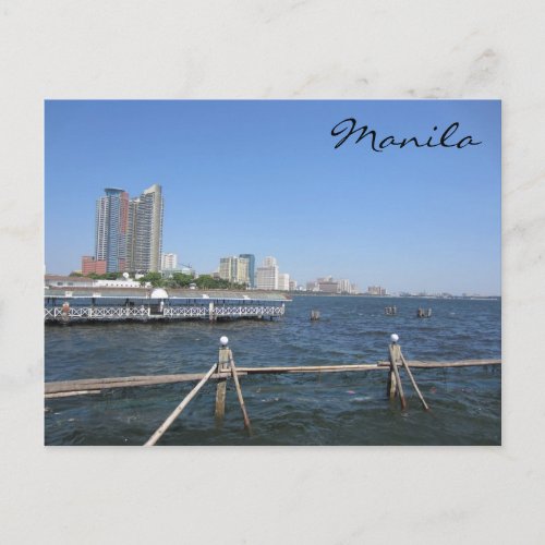 manila waters postcard