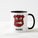 Manimal Red Mug at Zazzle